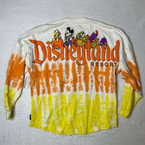 Disney Parks Disneyland Halloween Spirit Jersey Pumpkin‎ Tie Dye Shirt Small